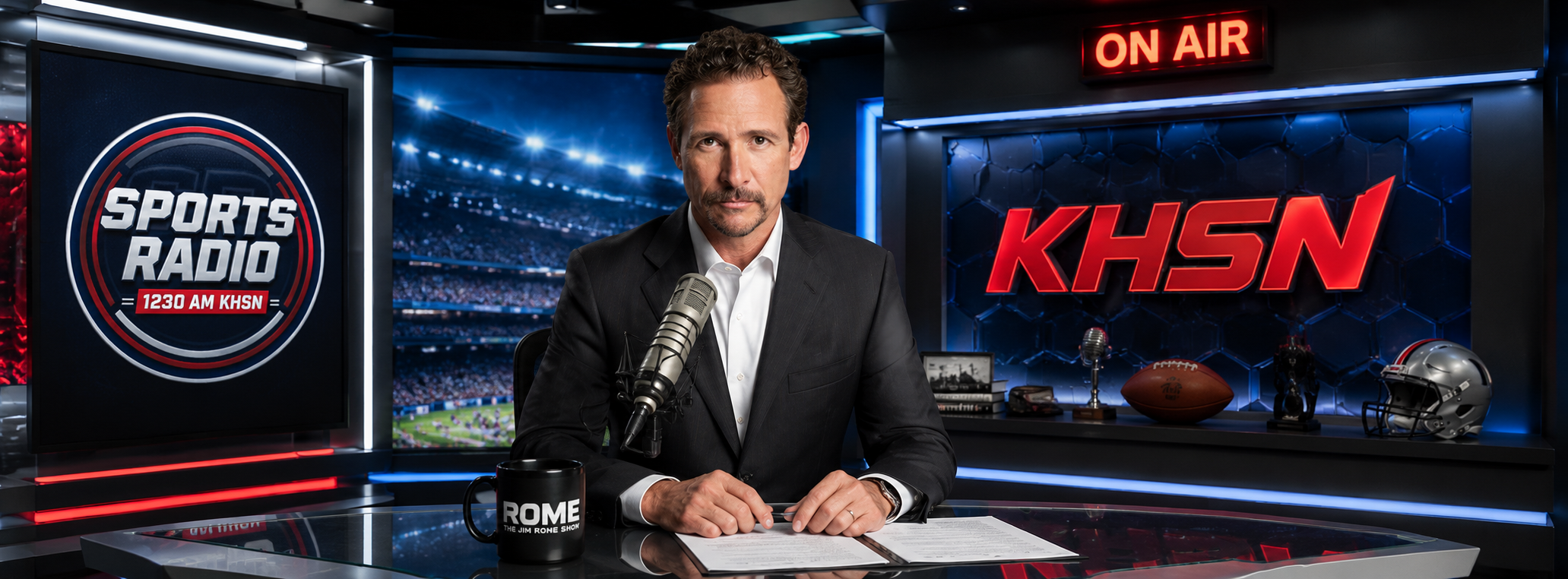 Jim Rome on Sports Radio 1230 AM KHSN